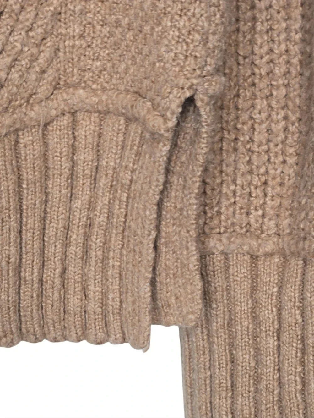 Maeve By Anthropologie Womens Brown The Tillie V Neck Pullover Sweater Small